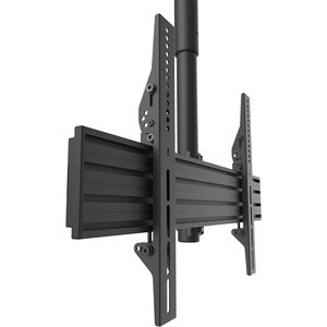 Kanto CM600 Ceiling Mount for Flat Panel Display - Black - Height Adjustable - 1 Display(s) Supported - 70" Screen Support