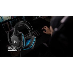 Logitech G432 Wired Over-the-head Stereo Gaming Headset - Binaural - Circumaural - 5 Kilo Ohm - 20 Hz to 20 kHz - 200 cm C