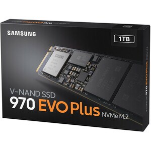 Samsung 970 EVO Plus 1 TB Solid State Drive - M.2 2280 Internal - PCI Express (PCI Express 3.0 x4) - 600 TB TBW - 3500 MB/