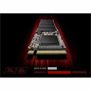 XPG SX6000 Lite 256 GB Solid State Drive - M.2 2280 Internal - PCI Express (PCI Express 3.0 x4) - 120 TB TBW - 1800 MB/s M