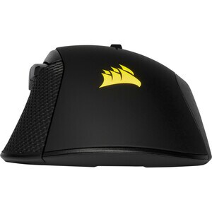 Corsair IRONCLAW RGB FPS/MOBA Gaming Mouse - Optical - Cable - Black - USB 2.0 - 18000 dpi - 7 Button(s)