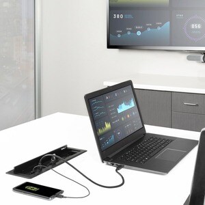 StarTech.com Cable management module for the conference table connectivity box - Keeps cables easily accessible / free fro