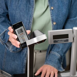 Datalogic Magellan In-counter Barcode Scanner - Cable Connectivity - Black, Grey - 1D, 2D - Imager - USB