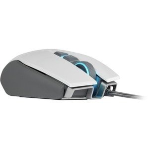 Corsair M65 RGB ELITE Tunable FPS Gaming Mouse - White - Optical - Cable - White - 18000 dpi - 8 Programmable Button(s) - 