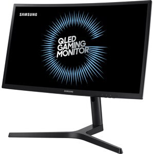 Samsung C27FG73FQL 27" Class Full HD Curved Screen LCD Monitor - 16:9 - Matt Dark Blue Black - 68.6 cm (27") Viewable - Qu