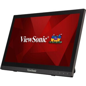 ViewSonic TD1630-3 LCD-Touchscreen-Monitor - 16:9 Format - 12 ms Reaktionszeit - 39,6 cm (15,6 Zoll) Viewable - Multi-Touc