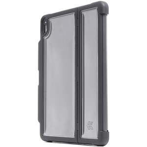 STM Goods Dux Shell for Folio iPad Pro (2018) - For Apple iPad Pro Tablet - Black, Clear - Drop Resistant, Bump Resistant 