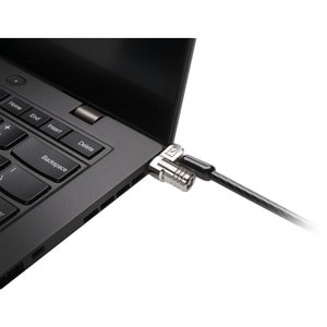 Kensington MicroSaver 2.0 Keyed Laptop Lock - Master - Patented T-bar/Master Keyed Lock - Carbon Steel - For Notebook