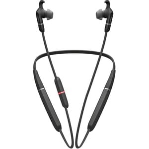 Jabra EVOLVE 65e UC Sem fios Auscultadores com suporte para pescoço, Auscultadores Estéreo Auscultadores - Preto - Microso