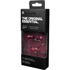 Skullcandy Ink'd+ Earbuds with Microphone - Stereo - Mini-phone (3.5mm) - Wired - 16 Ohm - 20 Hz to 20 kHz - Earbud - Bina