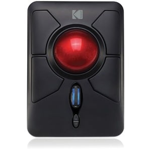Kodak IMOUSE Q50 Wireless Ergonomic Trackball Mouse - Optical - Wireless - Radio Frequency - 1 Pack - USB - 4800 dpi - Scr
