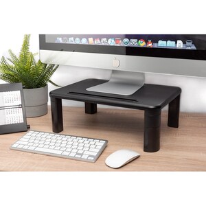 Digitus Höhenverstellbar Monitor Riser - 10 kg TragfähigkeitDisplay Type Supported: - 14,5 cm Höhe x 28 cm Breite - Tablet