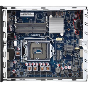 Shuttle XPC slim DH310S Barebone-System Slim PC - Intel H310 Chipsatz - Socket H4 LGA-1151 - 1 x Prozessor-Support - 32 GB