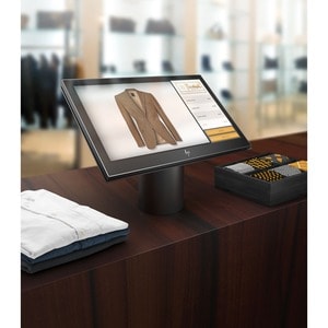 HP Engage One 143 POS Terminal - Core i3 2,40 GHz - 8 GB DDR4 SDRAM 128 GB M.2/SATA - 35,6 cm (14 Zoll) WLED Touchscreen H