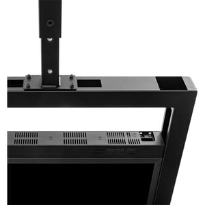 HAGOR Deckenhalterung für Digital-Signage-Display - Schwarz - Bildschirmgröße: 139,7 cm (55 Zoll) - max. 45 kg Traglast