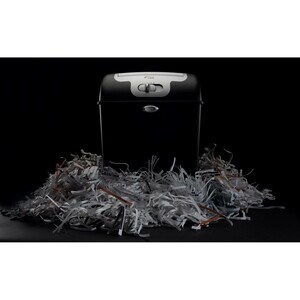 Rexel Promax V60WS Strip Cut Shredder - Non-continuous Shredder - Strip Cut - 9 Per Pass - for shredding Staples, Paper Cl