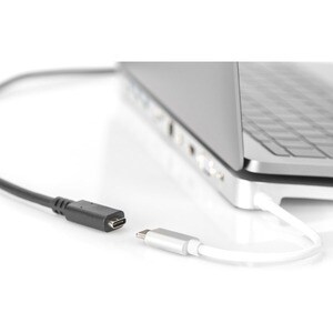 Digitus 1,50 m USB Datentransferkabel - 1 - Cable for MacBook, Smartphone, Docking Station, Notebook - 480 Mbit/s - Verlän