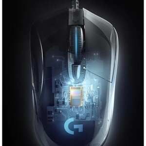 Mouse di gioco Logitech HERO G403 - USB - Ottico - 6 Pulsante(i) - Nero - Cavo - 16000 dpi