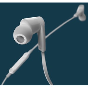 Belkin ROCKSTAR Kabel Ohrhörer Stereo Ohrhörerset - Weiß - Binaural - In-Ear - 111,8 cm Kabel - Host-Schnittstelle: Lightn