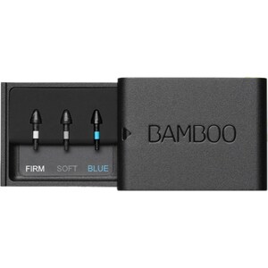 Wacom Bamboo Ink Plus Bluetooth Stylus - Aktiv - Ersetzbare Stylus-Spitze - Schwarz - Notebook Unterstütztes Gerät
