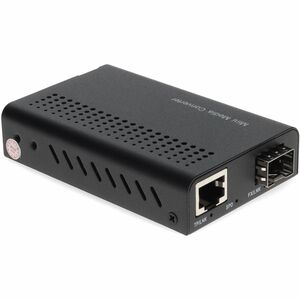 AddOn Transceiver/Media Converter - 2 Port(s) - 1 x Network (RJ-45) - Optical Fiber, Twisted Pair - Multi-mode, Single-mod