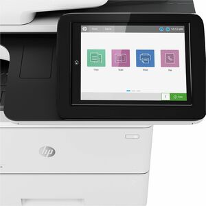 Print, copy, scan and optional fax; Up to 43 ppm; As fast as 6 sec; Up to 150,000 pages; 1 Hi-Speed Device USB 2.0; 2 Hi-S