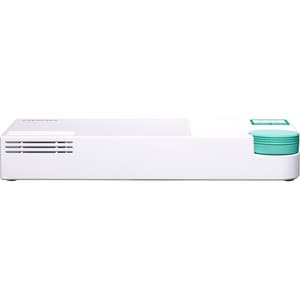 QNAP QSW-308S 8 Ports Ethernet Switch - 2 Layer Supported - Modular - Twisted Pair, Optical Fiber - Desktop - 2 Year Limit