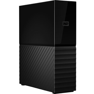 WD My Book WDBBGB0120HBK 12 TB Desktop Hard Drive - External - SATA (SATA/600) - Black - USB 3.0 Micro-B - 256-bit Encrypt