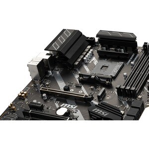 MSI X570-A PRO Desktop-Mainboard - AMD Chipsatz - Sockel AM4 - 128 GB - DIMM - 4 x Speichersteckplätze