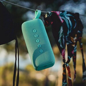 Fresh 'n Rebel Rockbox Bold M 1RB6500PT Bluetooth Lautsprechersystem - Pfefferminze - Aufladbarer Akku - USB