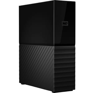 WD My Book WDBBGB0120HBK 12 TB Desktop Hard Drive - External - SATA (SATA/600) - Black - USB 3.0 Micro-B - 256-bit Encrypt