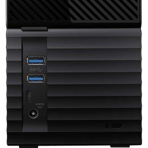 WD My Book Duo WDBFBE0240JBK 2 x Gesamtzahl Einschübe DAS-Speichersystem - 24 TB HDD Desktop - 2 x HDD installiert - 24 TB