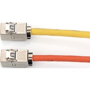 DIGITUS Professional Network Connector - 24 - 1 x 8-pin RJ-45 Network Female - Shielding - Silver