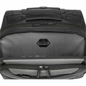 Targus CityGear TCG717GL Carrying Case (Roller) for 39.6 cm (15.6") to 43.9 cm (17.3") Notebook - Black, Grey - Shock Abso