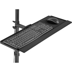 Digitus Height Adjustable Computer Stand - Up to 81.3 cm (32") Screen Support - 20 kg Load Capacity - 178 cm Height x 49.5