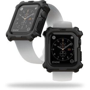 Urban Armor Gear Watch Case 44mm for Apple Watch - For Apple Apple Watch - Black - Crack Resistant, Scratch Resistant - Po