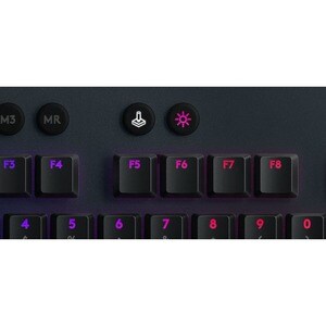 Logitech G815 Gaming Keyboard - Cable Connectivity - USB Interface - English (US) - Black - Mechanical Keyswitch - Volume 