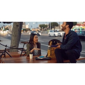 WD My Passport Tragbar Festplatte - Extern - 4 TB - Blau - USB 3.0 - 256-bit Verschlüsselungsstandard - Retail