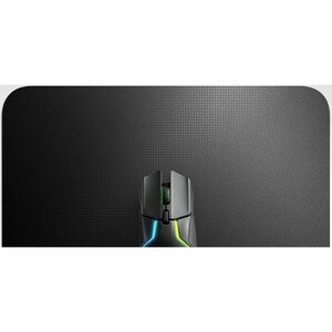 SteelSeries Cloth Gaming Mouse Pad - 13.39" x 10.63" Dimension - Black - Micro-woven Cloth, Rubber, Fabric - Anti-slip