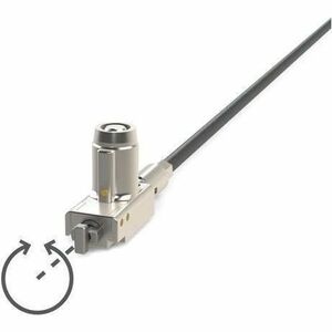 NOBLE DUAL HEAD T-BAR LOCK WITH TRAP AND KEYS