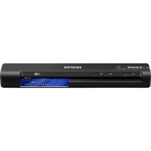 Epson ES-60W Sheetfed Scanner - 600 dpi Optical - 48-bit Color - 16-bit Grayscale - 4 ppm (Mono) - 4 ppm (Color) - USB