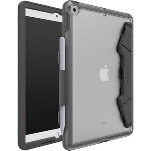 OtterBox UnlimitEd Case for Apple iPad (7th Generation) Tablet - Clear, Grey - Synthetic Rubber, Polycarbonate, Polyurethane