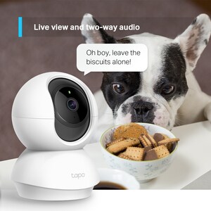 Tapo C200 HD Network Camera - Colour - White - 9.14 m - H.264 - 1920 x 1080 Fixed Lens - Google Assistant, Alexa Supported