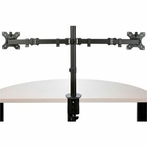 StarTech.com Desk Mount Dual Monitor Arm, Ergonomic VESA Compatible Mount for up to 32" (17.6lb/8kg) Display, Clamp/Gromme