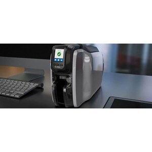 Zebra ZC300 Single Sided Desktop Dye Sublimation/Thermal Transfer Printer - Colour - Card Print - USB - 3.6 Second Mono - 