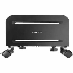 Eaton Tripp Lite Series Mobile CPU Caddy for Computer Towers - Width Adjustable, Locking Casters, Black - 22.05 lb Capacit
