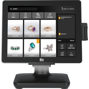 Elo EloPOS i3 POS Terminal - Core i3 3,10 GHz - 4 GB DDR4 SDRAM 128 GB M.2/SATA - 39,6 cm (15,6 Zoll) LED Touchscreen UHD 