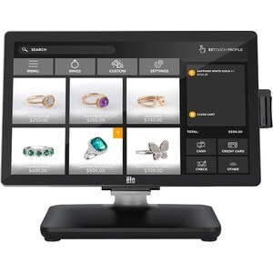 Elo EloPOS i5 POS Terminal - Core i5 2,10 GHz - 8 GB DDR4 SDRAM 128 GB M.2/SATA - 55,9 cm (22 Zoll) LED Touchscreen UHD Gr