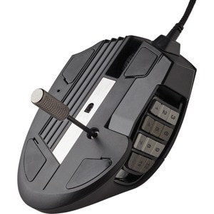 Corsair Scimitar RGB Elite Gaming Mouse - Optical - Cable - 18000 dpi - Scroll Wheel - 17 Button(s)