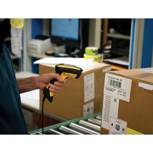 Datalogic PowerScan PBT9501 Handheld Barcode Scanner Kit - Wireless Connectivity - Yellow - 1D, 2D - Imager - Bluetooth